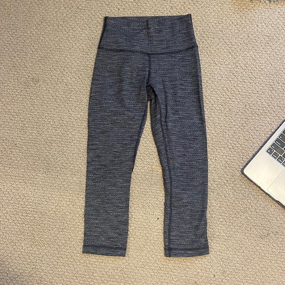 Lulu Lemon Grey Leggings 23in